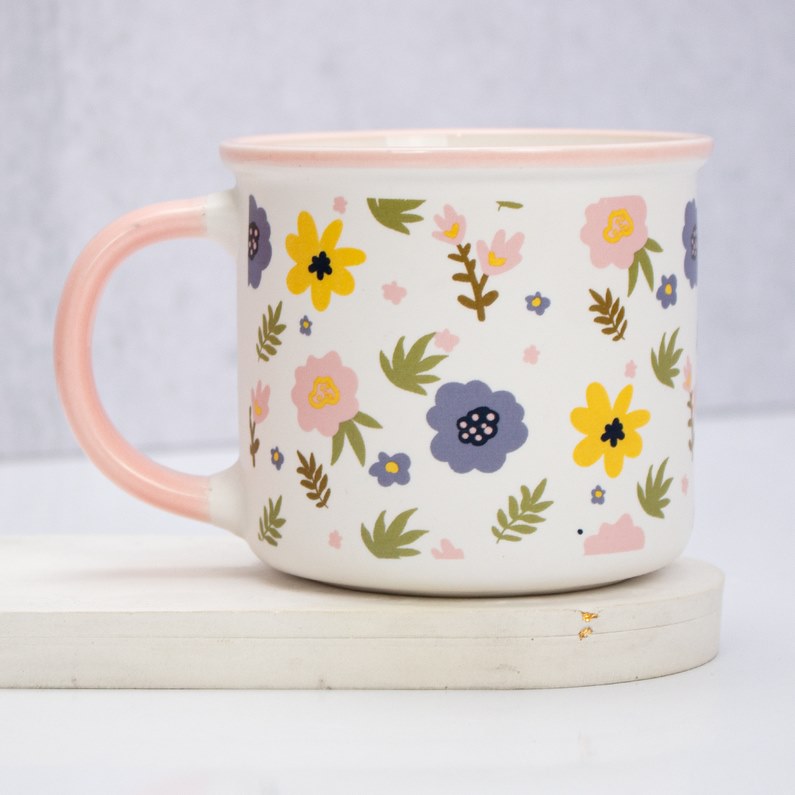 ماگ سرامیکی طرح گل