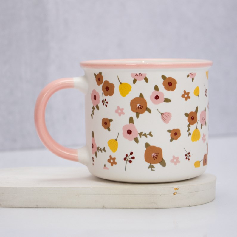 ماگ سرامیکی طرح گل